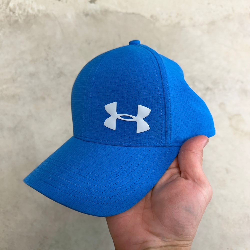 Under Armour Men's Blue Classic Fit Baseball‎ Cap Hat LXL UA